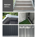 Giantz Garden Shed 2.49x1.04M Steel Tool Storage Workshop