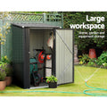 Giantz Garden Shed 0.99x1.04m Steel Outdoor Storage Tool