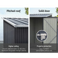 Giantz Garden Shed 0.99x1.04m Steel Outdoor Storage Tool