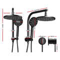Cefito 9'' Rain Shower Head Set Handheld Chrome Mixer Tap