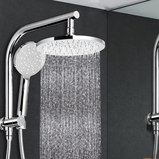 Cefito 9" Rain Shower Head Set Handheld Chrome High Pressure