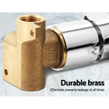 Cefito Shower Mixer Tap Chrome Brass Wall Bath Basin Hot Cold