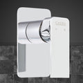 Cefito Shower Mixer Tap Chrome Brass Wall Bath Basin Hot Cold