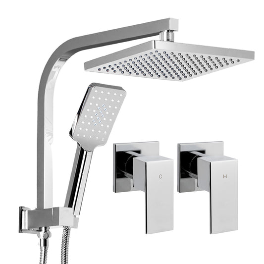 Cefito 8'' Rain Shower Head Set Handheld Chrome High Pressure