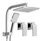 Cefito 8'' Rain Shower Head Set Handheld Chrome High Pressure