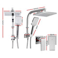 Cefito 8'' Rain Shower Head Set Handheld Chrome High Pressure