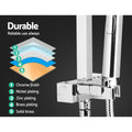 Cefito 8'' Rain Shower Head Set Handheld Chrome High Pressure