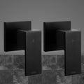 Cefito Twin Shower Bath Taps Brass Hot Cold Black Wall Mount