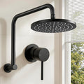 Cefito 9in Rain Shower Head Mixer Tap Chrome Wall Mounted
