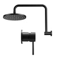 Cefito 9in Rain Shower Head Mixer Tap Chrome Wall Mounted