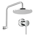 Cefito 9in Rain Shower Head Wall Mixer Tap Silver