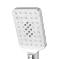 Handheld Shower Head 3 Spray Modes High Pressure Square Chrome