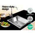 Cefito Kitchen Sink 45x39cm Stainless Steel Single Bowl