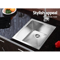 Cefito Kitchen Sink 45x39cm Stainless Steel Single Bowl