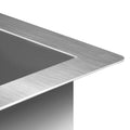 Cefito Kitchen Sink 87x45cm Stainless Steel Single Bowl