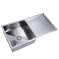 Cefito Kitchen Sink 87x45cm Stainless Steel Single Bowl
