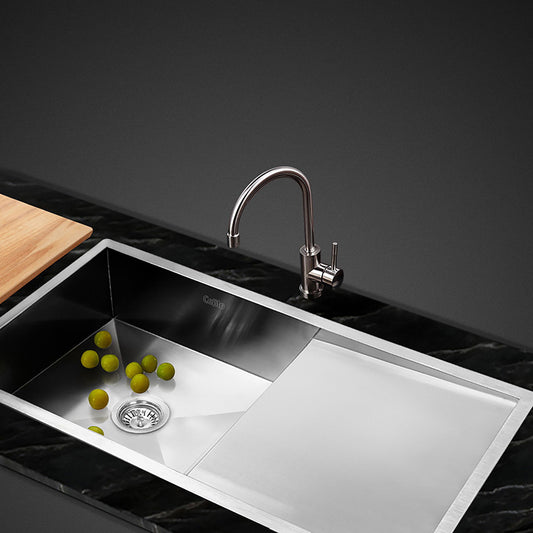 Cefito 96x45cm Stainless Steel Kitchen Sink Single Bowl