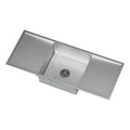 Cefito Stainless Steel Kitchen Sink 122x45cm Under/Top Mount Bowl