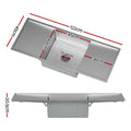 Cefito Stainless Steel Kitchen Sink 122x45cm Under/Top Mount Bowl