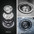 Cefito Stainless Steel Kitchen Sink 122x45cm Under/Top Mount Bowl