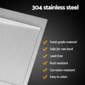 Cefito Stainless Steel Kitchen Sink 155x50cm Under/Top Mount
