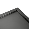 Cefito Kitchen Sink 100x45cm Double Bowl Nano Black Stainless