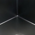 Cefito Kitchen Sink 100x45cm Double Bowl Nano Black Stainless