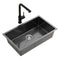Cefito Stainless Steel Sink 60x45cm Single Bowl Pull Out Tap