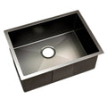 Cefito 60x45cm Stainless Steel Kitchen Sink Single Bowl Black