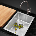 Cefito Kitchen Sink 44x34cm Stainless Steel Single Bowl Nano