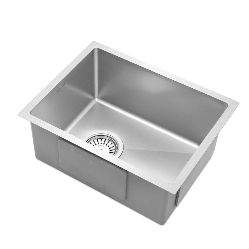 Cefito Kitchen Sink 44x34cm Stainless Steel Single Bowl Nano
