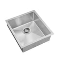 Cefito Stainless Steel Kitchen Sink 44x45cm Handmade