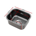 Cefito 30x36cm Stainless Steel Nano Kitchen Sink Single Bowl