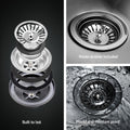 Cefito Kitchen Sink 61x43cm Stainless Steel Single Bowl Silver