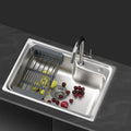 Cefito Kitchen Sink 61x43cm Stainless Steel Single Bowl Silver