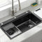 Cefito 304 Stainless Steel Kitchen Sink Bar Millet Grain