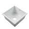 Cefito 450x450mm Granite Stone Kitchen Sink White Under/Top Mount