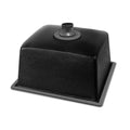 Cefito Stone Kitchen Sink 460x410mm Granite Black Undermount