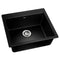 Cefito Stone Kitchen Sink 570x500mm Granite Black Under Topmount