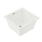 Cefito Granite Stone Kitchen Sink 38x38cm Single Bowl White
