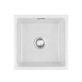 Cefito Granite Stone Kitchen Sink 45x45cm Single Bowl White