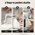 Devanti Slushie Machine Ice Cream Maker 2L White