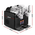 Devanti Slushie Machine 4L Dual Tanks Frozen Drink Ice Cream Maker