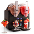 Devanti Slushie Machine 4L Dual Tanks Frozen Drink Ice Cream Maker