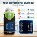 Devanti 1.8L Slushie Machine Frozen Smoothies Black