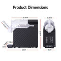 Devanti 1.8L Slushie Machine Frozen Smoothies Black