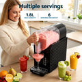 Devanti 1.8L Slushie Machine Frozen Smoothies Black