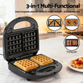 Devanti Sandwich Press Waffle Maker Panini 850W 3-in-1