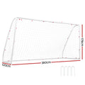 Everfit 12FT Soccer Goal UPVC Frame PE Mesh Weatherproof Portable