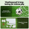 Everfit 12FT Soccer Goal UPVC Frame PE Mesh Weatherproof Portable